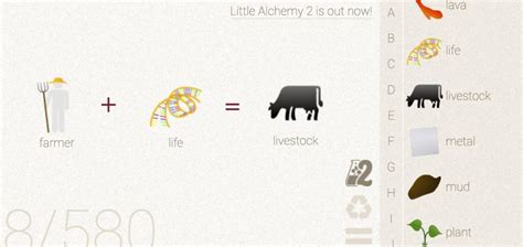 how to get livestock in little alchemy 2