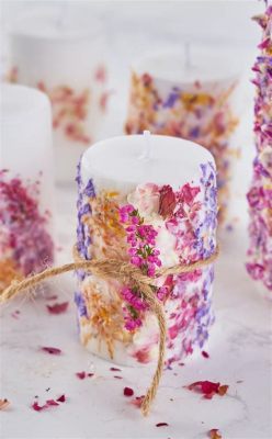 How to Make Candles with Dried Flowers: Unveiling the Artistic Synergy Between Light and Nature