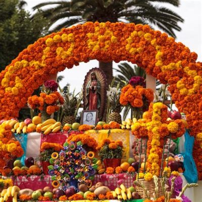 what are the flowers for dia de los muertos